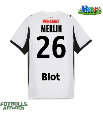 Stade Rennais Quentin Merlin #26 Bortatröja 2025-26 Kortärmad